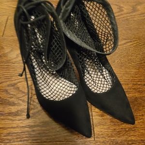 Zara netted heel, size 6.5